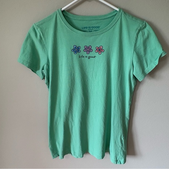 3 Life Is Good Crusher Tees M flaws - Picture 5 of 12